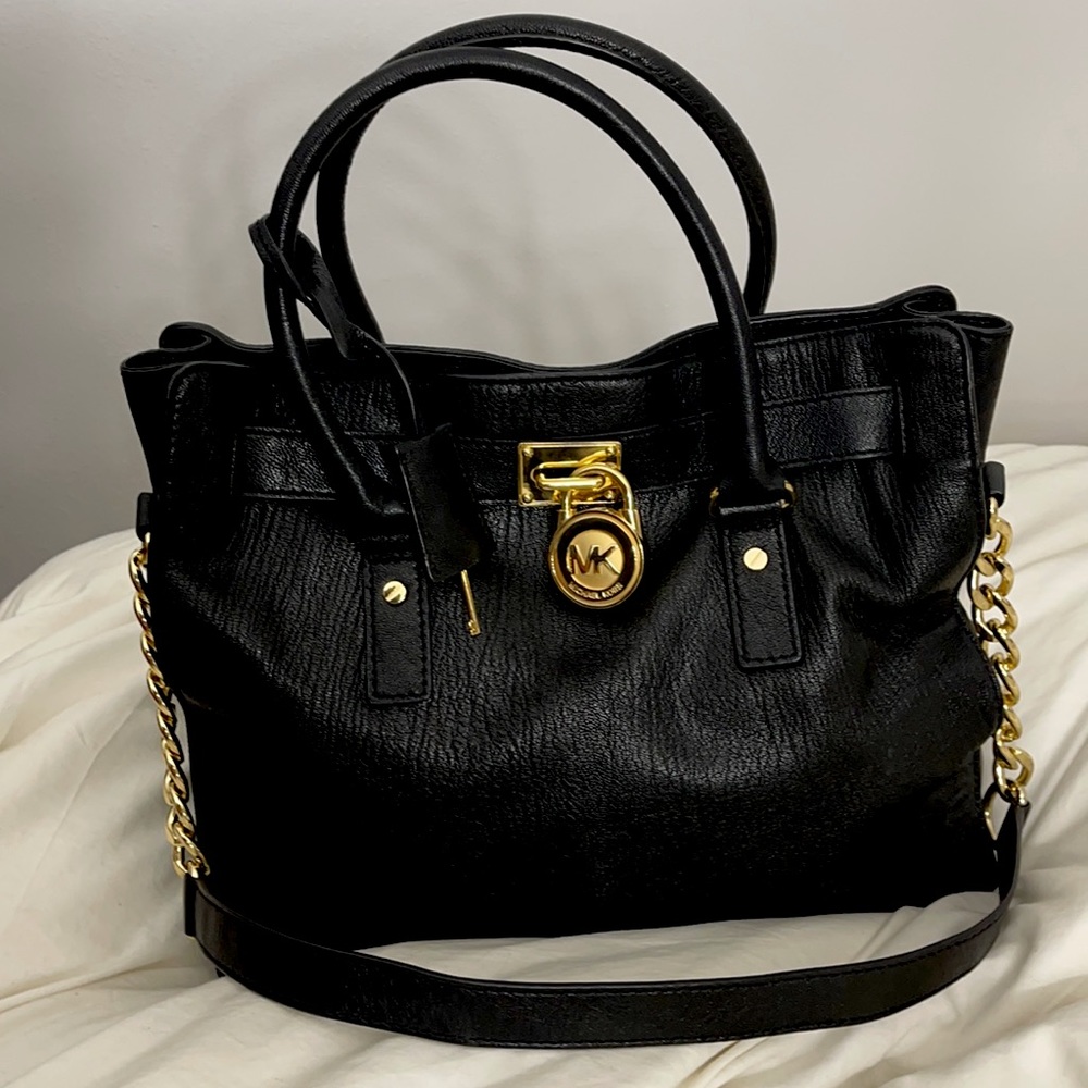 Michael Kors Hamilton soft leather handbag